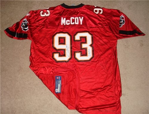 Gerald McCoy Autographed/Hand Signed Tampa Bay Buccaneers Jersey