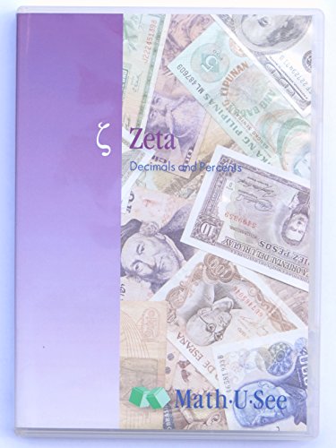 Zeta Decimals and Percents Math.U.See DVD