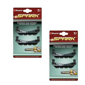 Razor Spark Replacement Cartridge Set of 4 by