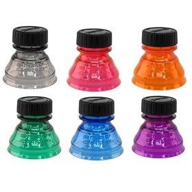 Family Pack of SIX (6) Snap Capps - Reclosable Can Tops (Turns Almost Any Can into a Bottle!) Save Money Buy Cans over Bottles! Snap Capp - NO MORE Flat Drinks