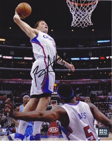 Blake Griffin Autographed/Hand Signed Los Angeles Clippers 8x10 Photo