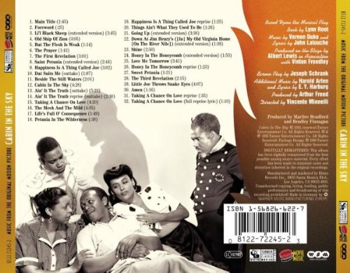 Cover image : Cabin In The Sky: Original Motion Picture Soundtrack (1943 Film)