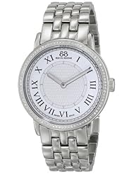 88 Rue du Rhone Womens 87WA120024 Analog Display Swiss Quartz White Watch