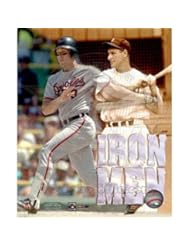 (11x14) Cal Ripken Jr / Lou Gehrig - Iron Men Glossy Photograph Photo