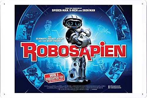 Metal Plate Movie Theater Decor Tin Sign Poster Wall Art (GAS-MFK1876) by Global Animal Sign 20x30cm