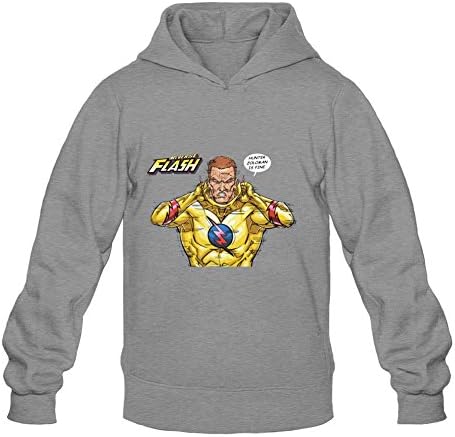 TOPT Men's Reverse Flash Professor Zoom by Superman Sweatshirts Dark Grey M