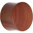 18mm Organic Solid Sawo Wood Saddle Plug