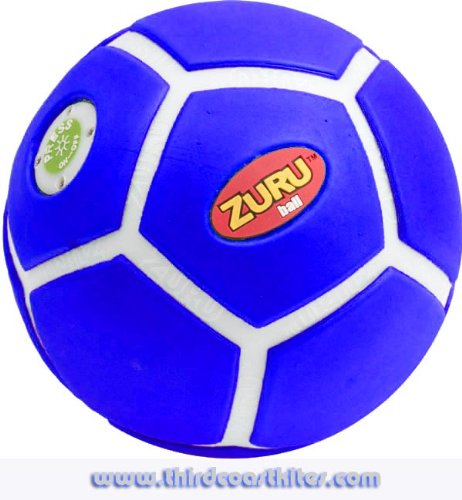 LED Light Up Mini-Soccer Ball (BLUE)