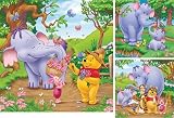 Ravensburger Puzzle - 3 in a Box - Winnie the Pooh and Heffalump