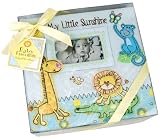 Baby Essentials Large Baby Blue Zoo Animals Baby Photo Album - Holds 200 photos (4