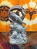 Hindu God Ganesha Playing with Serpent Stone Statue Yoga Gifts 6.5"