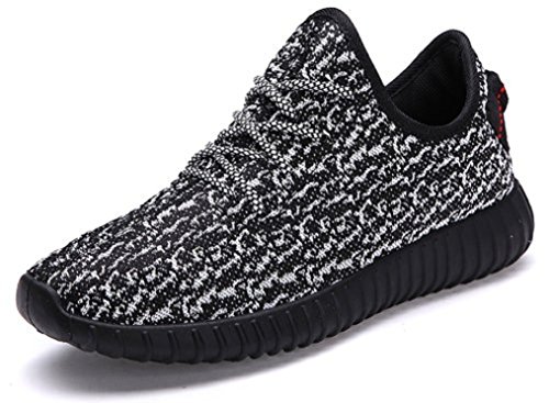 SportsClub Mens Lightweight Fashion Sneakers Lace Up Athletic Breathable Comfortable Casual Daily Running Walking Shoes