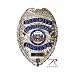 1915 DELUXE SILVER ''SECURITY OFFICER'' BADGE