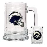 San Diego Chargers Boilermaker Set (Primary Logo)