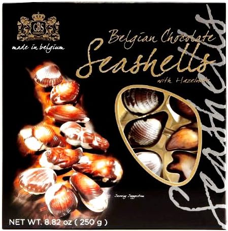 GBS Chocolate Seashells (3 Unit Per Order) - Perfect Christmas Gift for the Holidays