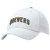 Nike Milwaukee Brewers White 2008 Swoosh Flex Fit Hat
