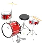 4 teiliges Kinder Drumset Schlagzeug...