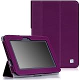 CaseCrown Bold Trifold Case (Purple) for Amazon Kindle Fire HD 8.9 Inch (Built-in magnet for sleep / wake feature)