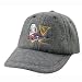 Grateful Dead Grey Skiing Skeleton Fleece Hat OSFA