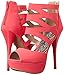 Qupid Women's Dazzling-182 Platform Sandal