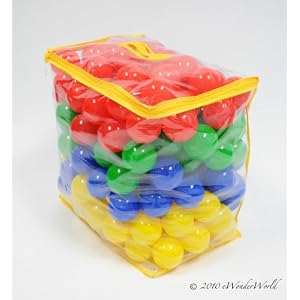 200 Plastic Pit Balls for Play Tents by