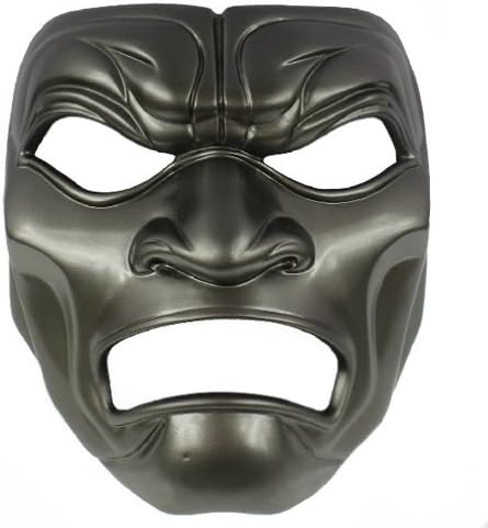ECOSCO Halloween Cosplay MOVIE sparta400 Resin Mask Black
