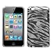Electromaster(tm) Brand - Smoke Zebra Tpu Candy Rubber Skin Case Cover New For Apple Ipod Touch Itouch 4th Generation Gen 4g 4 8gb 32gb 64gb