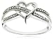 14k White Gold Diamond Heart Ring (1/10 cttw, H-I Color, I2 Clarity) 14k White Gold Diamond Heart Ring (1/10 cttw, H-I Color, I2 Clarity)