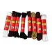 JMK 01300 Shoe Laces Various Colors & Lengths - 8 Pack