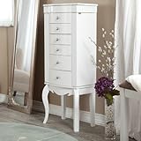 Waterford Jewelry Armoire - High Gloss White