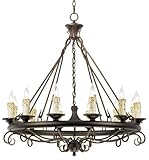 Rodeo Collection Round Twelve Light Chandelier