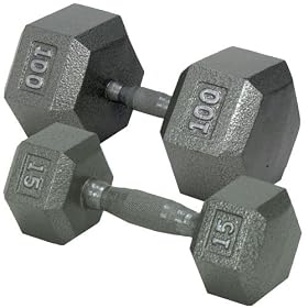 Champion Hex Dumbbell with Ergo Handle by 