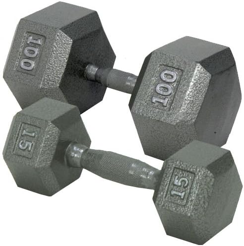 Champion Hex Dumbbell with Ergo Handle