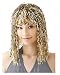 Crimped Tinsel Wig - Gold Adult