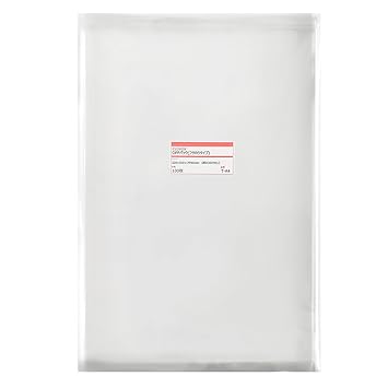 【クリックで詳細表示】Amazon ｜ 透明OPP袋(透明封筒)テープ付 225×310＋フタ40mm ≪A4用紙/DM用≫ 30ミクロン 【100枚】 ｜ 透明封筒