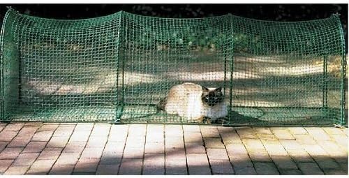 Kittywalk Outdoor Net Cat Enclosure for Decks, Patios, Balconies by Kittywalk Systems Inc