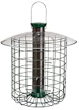 Droll Yankee THDC Domed Thistle Wild Bird Feeder with Cage