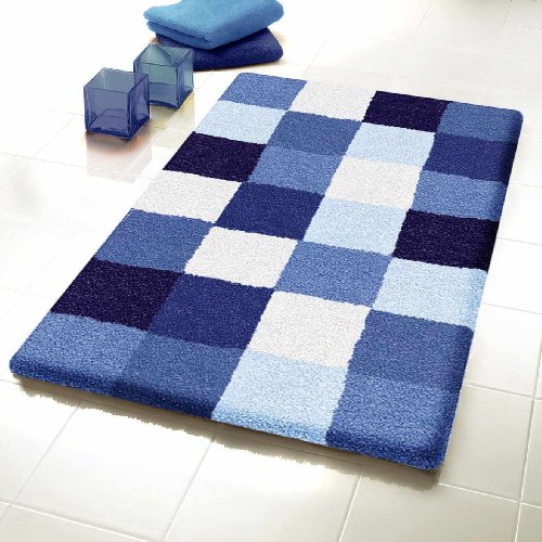 Kleine Wolke 5426799225 Badteppich Caro 70 x 120 cm royalblau