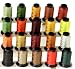 20 Spools AUTUMN Embroidery Machine Thread
