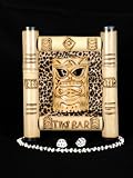 LEOPARD PRINT BAMBOO SIGN TIKI BAR - TIKI BAR DECOR