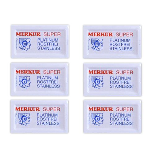 Merkur Double Edge Safety Razor Blades :-: 60 Count
