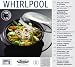 Whirlpool STM004 Dampfgarbehälter für die Mikrowelle (rund, 1,5 l)