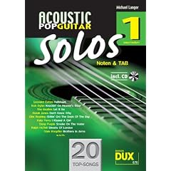 Acoustic Pop Guitar Solos 1: Noten & TAB - easy/medium