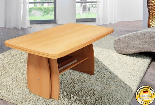 Couchtisch Wohnzimmertisch buche rechteckig