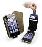 Produkt-Bild: Tuff-Luv In-Genius Saddleback Ledertasche f&uuml;r Apple iPhone 4 - braun
