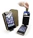 Tuff-Luv Western Leather Collection In-Genius Case cover & Screen Protection for Apple iPhone 4 / 4G / 4S - Brown