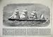 1872 Screw Steam Ship Adriatic Liverpool White Star Sea