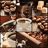 Wallmonkeys Peel and Stick Wall Decals - Coffee Collage - 48