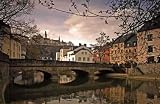 Wallmonkeys Peel and Stick Wall Decals - Luxembourg Old Town - 24"W x 16"H Removable Graphic