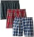 Hanes Big Boys' Woven Boxer, Assorted, Tartan Plaid, X-Large(Pack of 3)